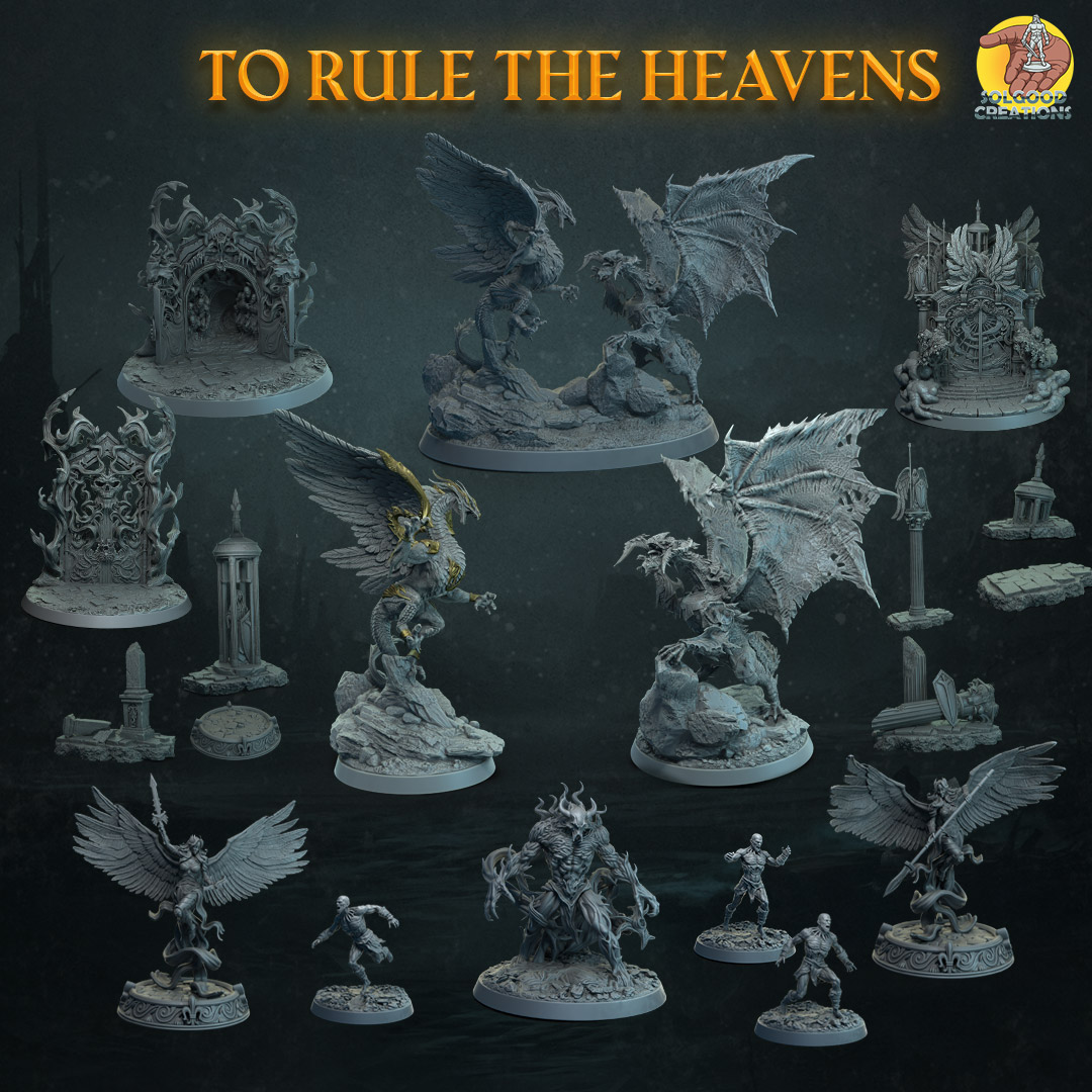 Diorama - To Rule the Heavens | Pre-Supported